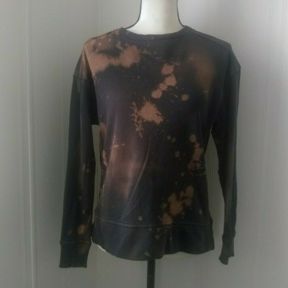 Universal Thread Gray Bleach Treated Sweatshirt XS